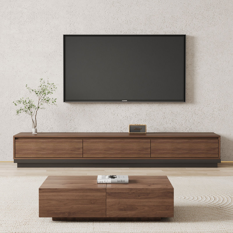 Loon Peak® Jukerius 3-Drawer Expandable TV Stand, Adjustable